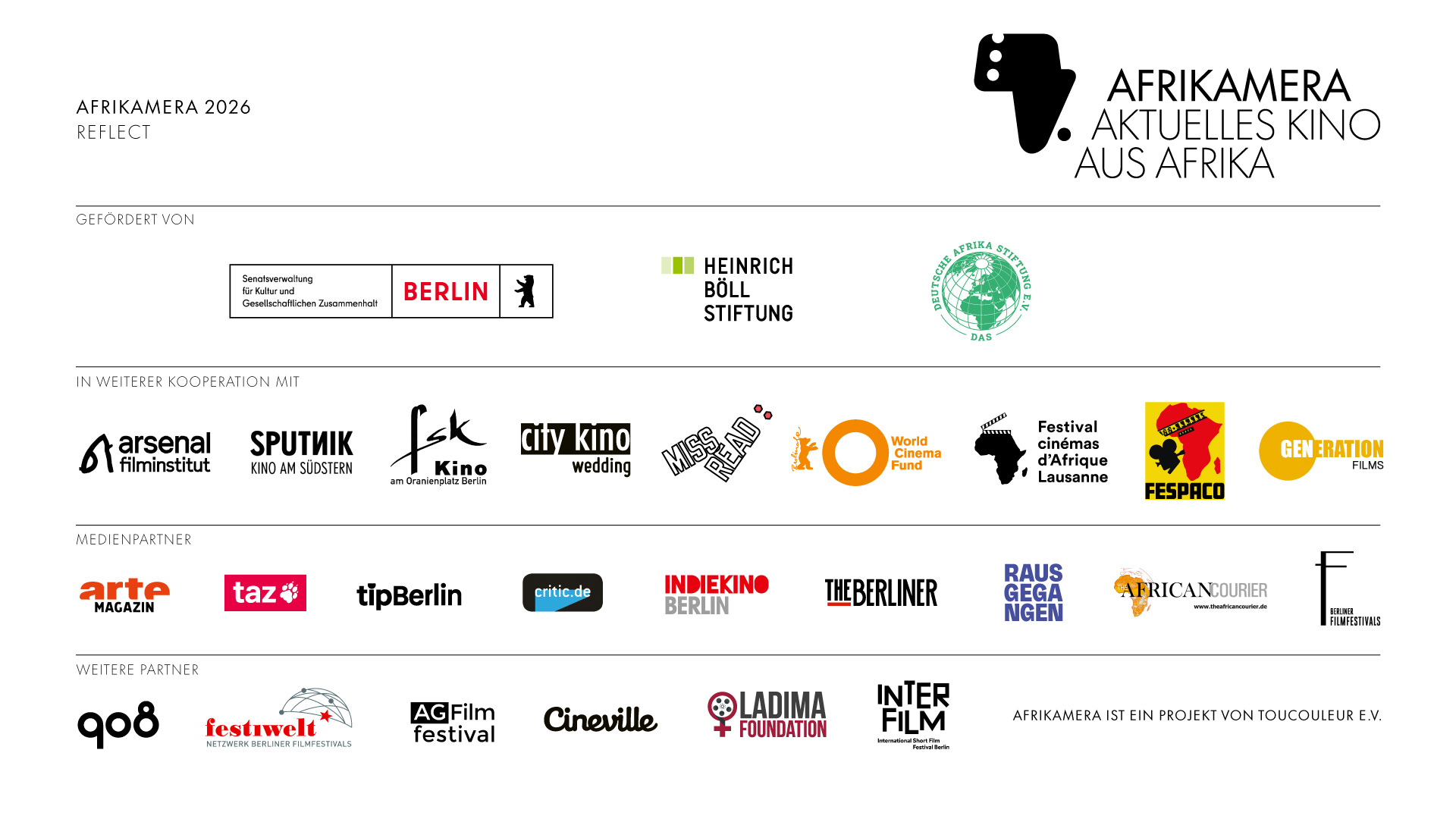 AFRIKAMERA  | PARTNER 2026